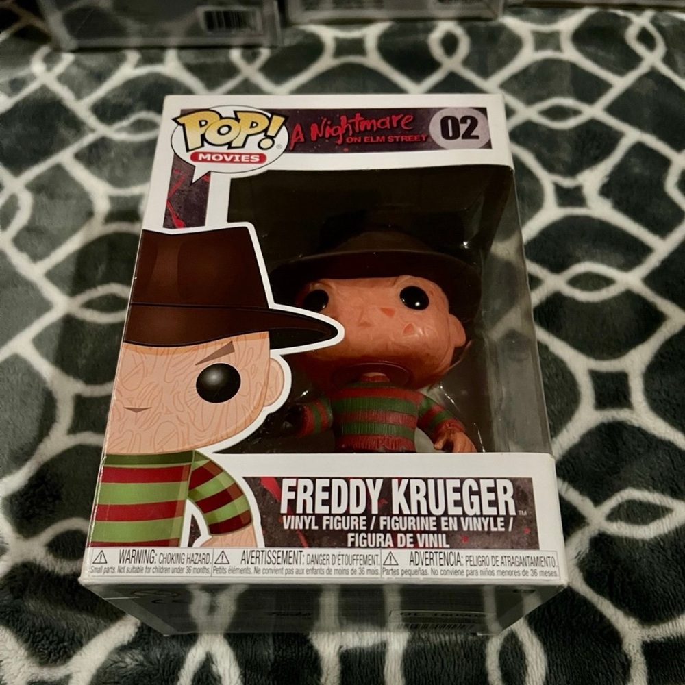 Funko Pop! Freddy Krueger #02 A Nightmare on Elm Street ! Funko Pop Movies !